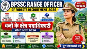 Read more about the article Bpssc Bihar Forest Range Officer Recruitment 2026 Form Apply